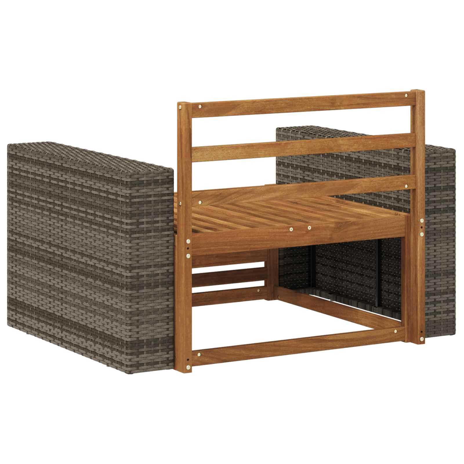 Udendørs Mellem Sofa Naturfarvet