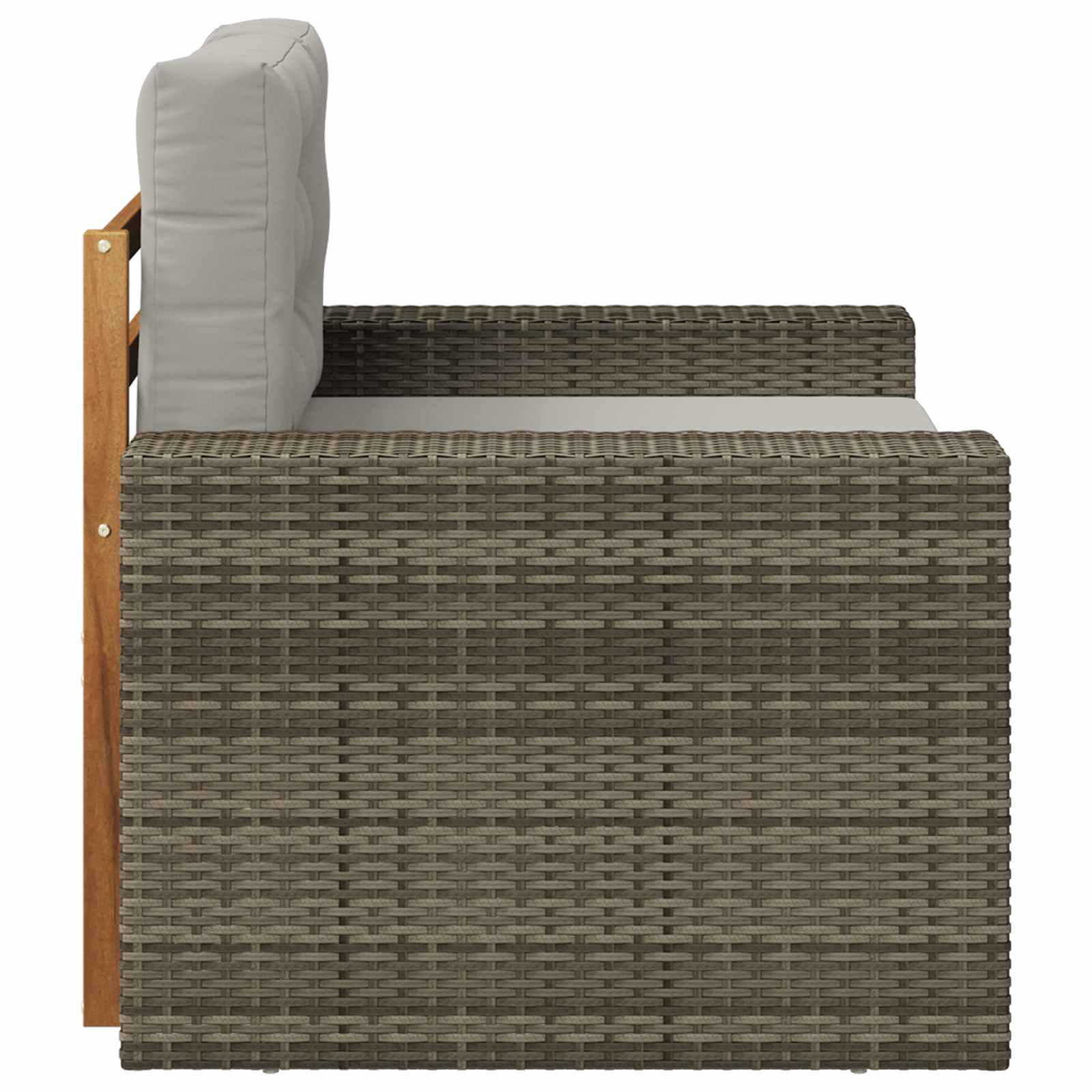 Udendørs Mellem Sofa Naturfarvet