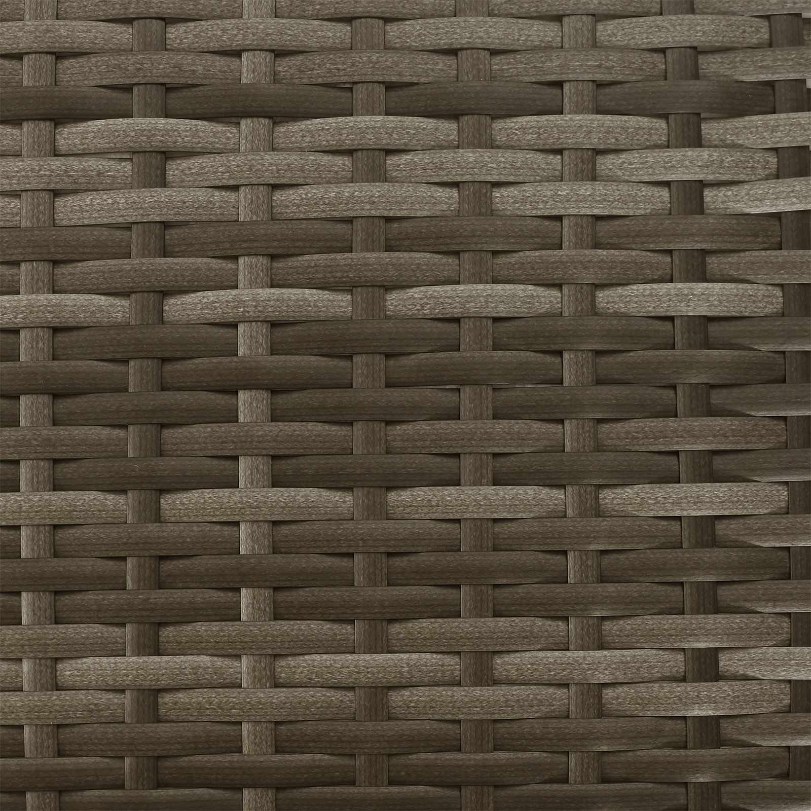 Udendørs Mellem Sofa Massivt Akacietræ Naturfarvet