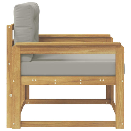 Udendørs Mellem Sofa Polyester Hvid