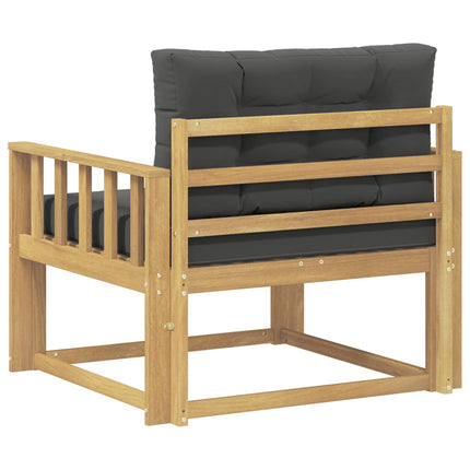 Udendørs Mellem Sofa Polyester Hvid