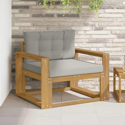 Udendørs Mellem Sofa Polyester Hvid