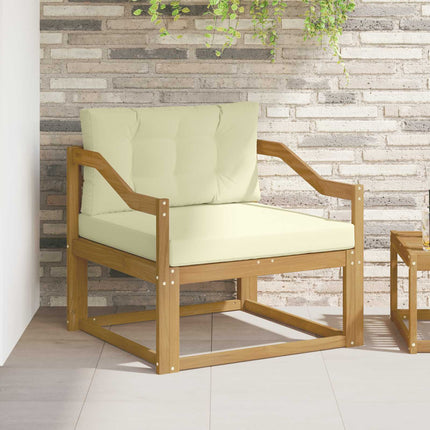 Udendørs Mellem Sofa Polyester Hvid