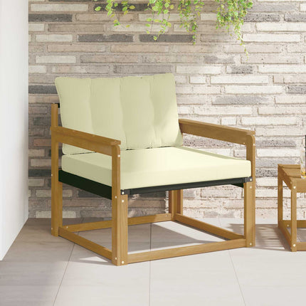 Udendørs sofagruppe Massiv akacietræ og Textilene