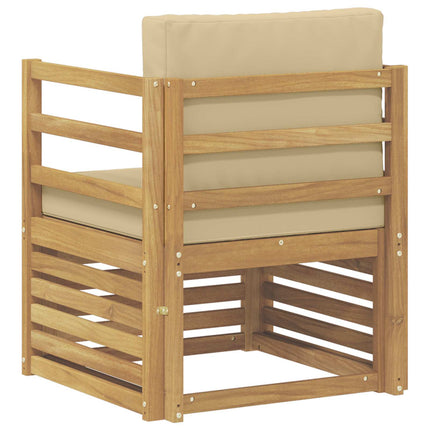 Udendørs sofa Polyester Hvid
