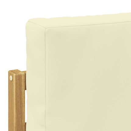 Udendørs sofagruppe Polyester Hvid