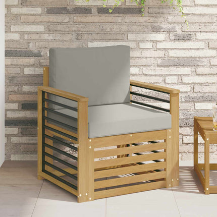Udendørs sofagruppe Polyester Hvid