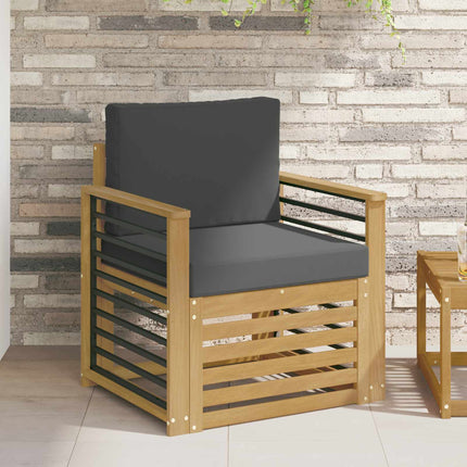 Udendørs sofagruppe Polyester Hvid