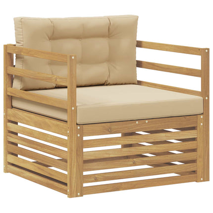 Udendørs sofa Hvid og Beige