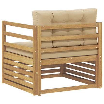 Udendørs sofa Hvid og Beige