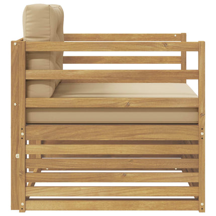 Udendørs sofa Hvid og Beige