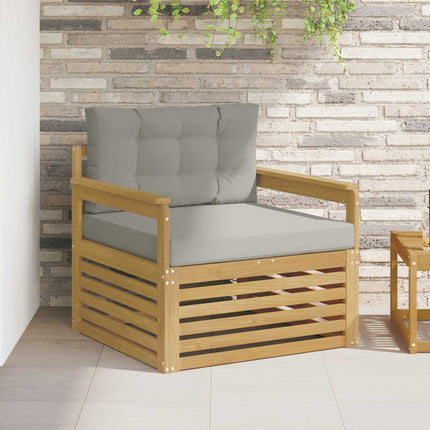 Udendørs sofa Polyester Hvid