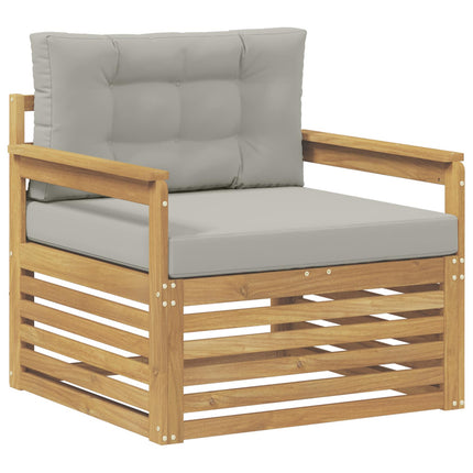 Udendørs sofa Polyester Hvid