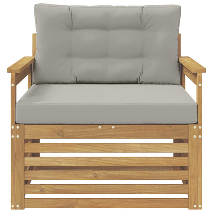 Udendørs sofa Polyester Hvid