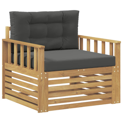 Udendørs sofa Polyester Hvid