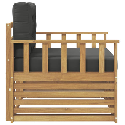 Udendørs sofa Polyester Hvid
