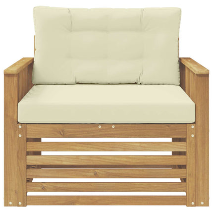 Udendørs sofa Polyester Hvid