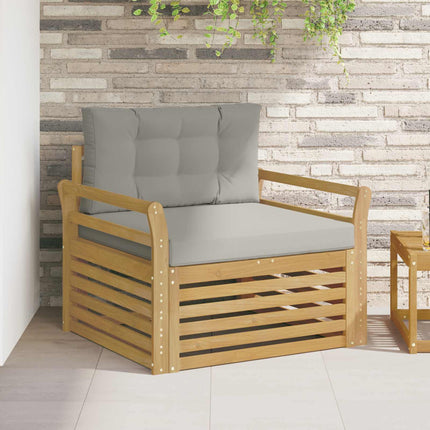 Udendørs sofa Polyester Hvid