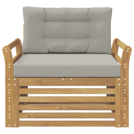 Udendørs sofa Polyester Hvid