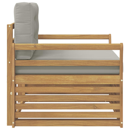Udendørs sofa Polyester Hvid