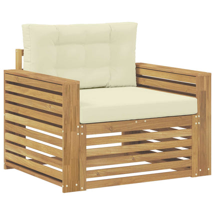 Udendørs sofa Polyester Hvid