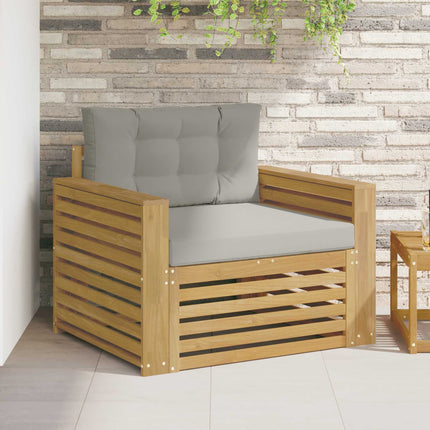 Udendørs sofa Polyester Hvid