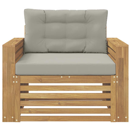 Udendørs sofa Polyester Hvid