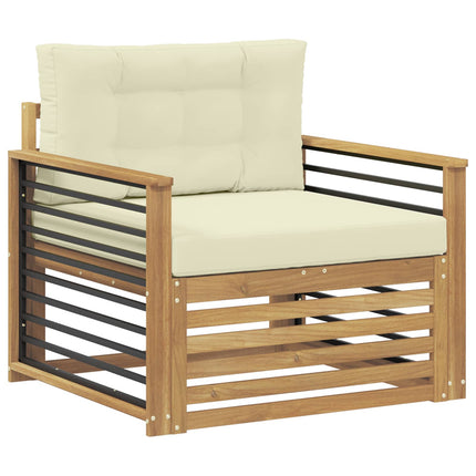 Udendørs sofa Polyester Hvid