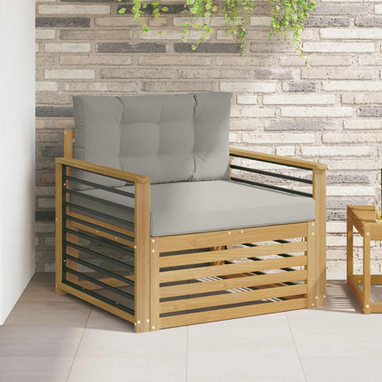 Udendørs sofa Polyester Hvid