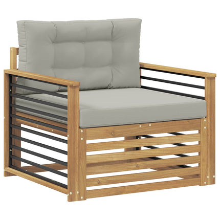 Udendørs sofa Polyester Hvid