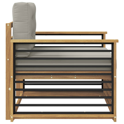 Udendørs sofa Polyester Hvid