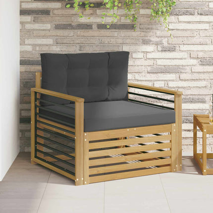 Udendørs sofa Polyester Hvid