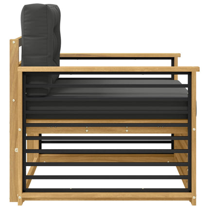 Udendørs sofa Polyester Hvid
