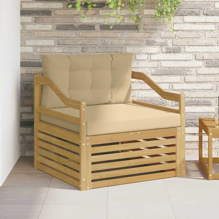 Udendørs sofa Hvid og Beige