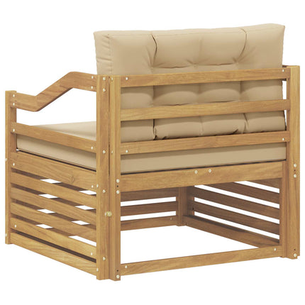 Udendørs sofa Hvid og Beige
