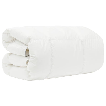 Dyne FULDA 135 x 220 cm 4 årstider 210 GSM 90% gåsedun Hvid