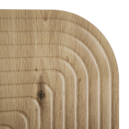 Væghylde 2 stk. Artisan-eg 41 x 13,5 x 37,5 cm Konstrueret træ
