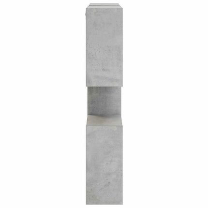 Væghylde Betongrå 99,5 x 17 x 91 cm Konstrueret træ