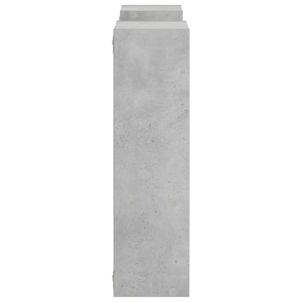 Væghylde Betongrå 100 x 17 x 60 cm Konstrueret træ