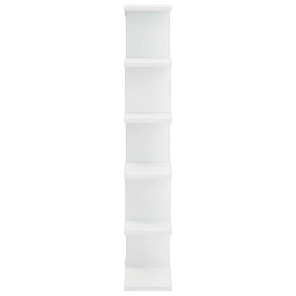 Væghylde Hvid 70 x 17 x 101 cm Konstrueret træ