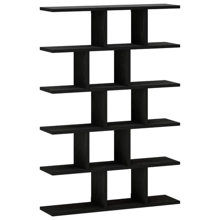 Væghylde Sort eg 70 x 17 x 101 cm Konstrueret træ