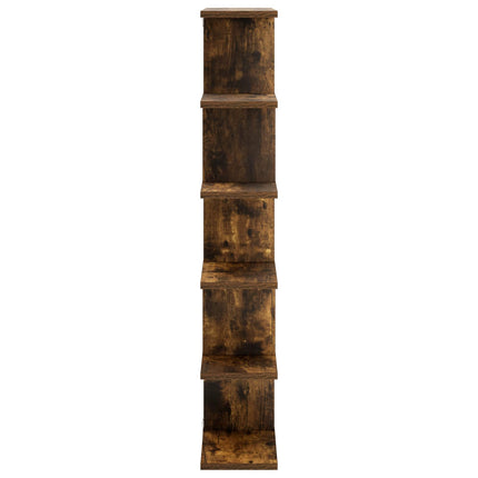 Væghylde Røget eg 70 x 17 x 101 cm Konstrueret træ
