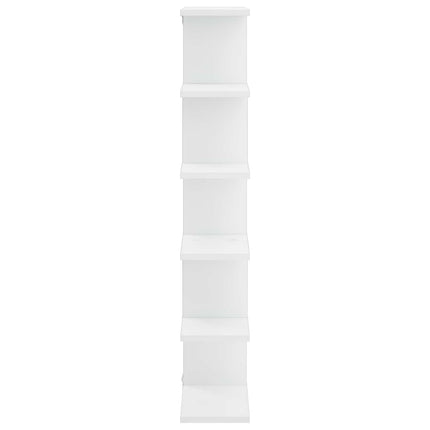 Væghylde Hvid 70 x 17 x 101 cm Konstrueret træ