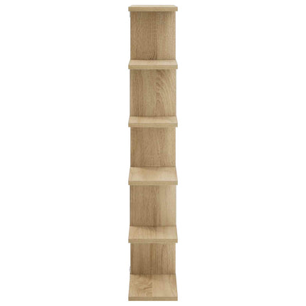 Væghylde Sonoma-eg 70 x 17 x 101 cm Konstrueret træ