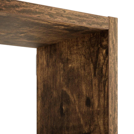 Væghylde Røget eg 70 x 17 x 101 cm Konstrueret træ
