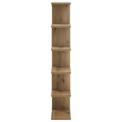 Væghylde Artisan-eg 70 x 17 x 101 cm Konstrueret træ