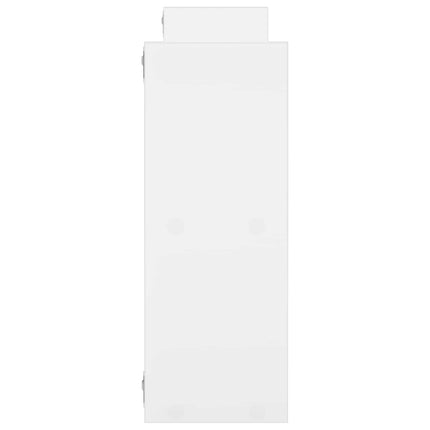 Væghylde Hvid 78.5 x 17 x 45 cm Konstrueret træ