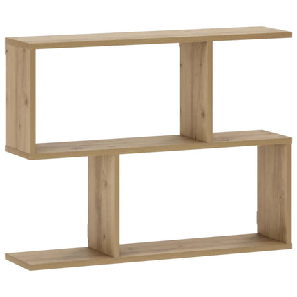 Væghylde Artisan-eg 72 x 17 x 55,5 cm Konstrueret træ