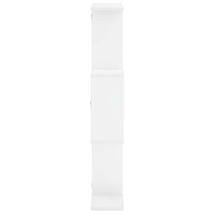 Væghylde Hvid 72 x 17 x 105 cm Konstrueret træ