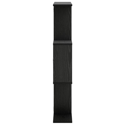 Væghylde Sort eg 72 x 17 x 105 cm Konstrueret træ